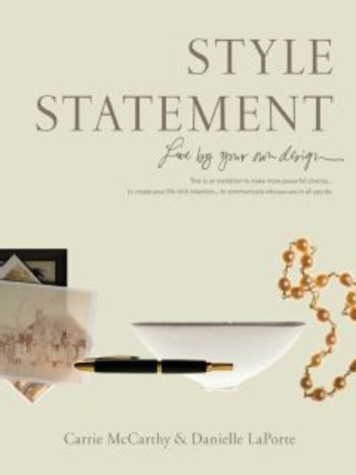Title details for Style Statement by Danielle LaPorte - Available